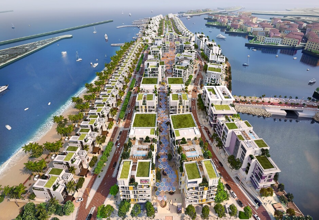 Crystal Residence – Gewan Island — Residential Apartments project in Qatar