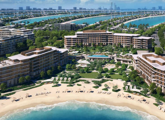 Four Luxury Townhouses – Palm Jebel Ali — Residential / Townhouses project in UAE